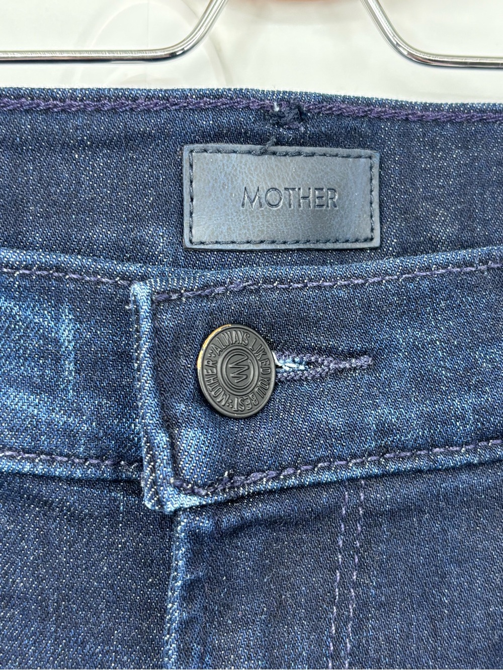 Mother Mid Rise Dazzler Ankle Stretch Jeans Now Or Never Size 30 - Picture 7 of 14